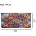thumbnail image 6 of SKYSONIC 39x20 Inch Area Rug Talavera Ceramic Tile Pattern Door Mat Washable Non-Slip Throw Floor Carpet, 6 of 6