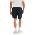 thumbnail image 4 of ellesse Pantalón corto de chándal para hombre - WEST PALM SHORT, ropa de estar por casa, bermudas, liso Azul oscuro L (Large), 4 of 4