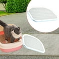 thumbnail image 6 of TOOYFUL Cat Litter Mat Cats Litter Scatter Control Easy to Clean Non Slip Cat Litter Trapping Mat for Indoor Cats Pet Supplies Kitten Blue, 6 of 9