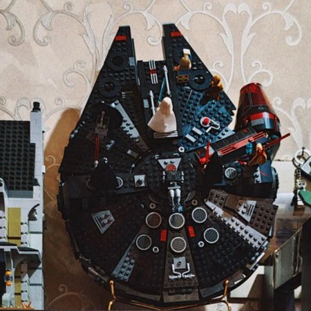 1579PCS MOC The Dark Falcon Modular Creative Street View Model Building Block Bricks Architecture Assembly Model Toys Gift
