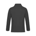 thumbnail image 2 of YUUMIN Kids Boys Girls Turtleneck Thermal Underwear Winter Baselayer Shirts Long Sleeve Solid Sweater Black 150, 2 of 5