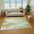 thumbnail image 7 of Addison Rugs Mayfield Premium Machine Washable Transitional Abstract Sage Rectangle Rug, 3' x 5', 7 of 7