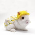 thumbnail image 4 of Rabbit Vest Harness and Leash Set Pet Bunny Fairy Dress Clothes Accessories for Guinea Pig Ferret Piggy Kitten, 4 of 6