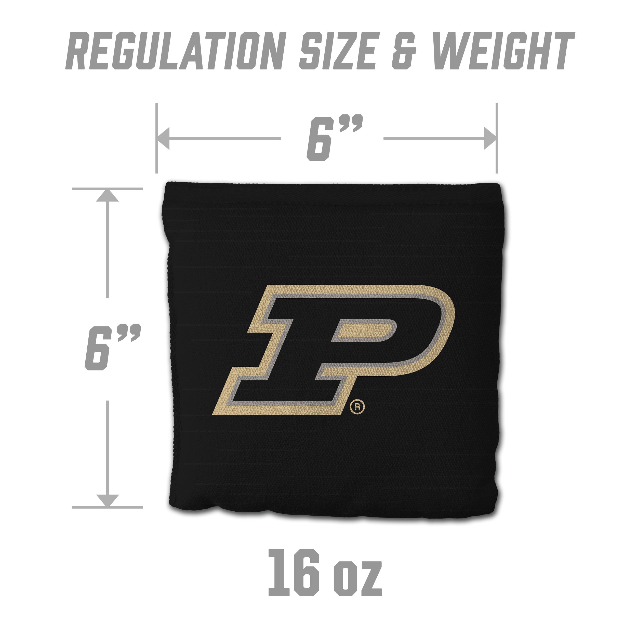 Purdue Boilermakers 8pk Licensed Cornhole Bags