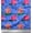 Lavender Blue, variant on Soimoi Blue Cotton Duck Fabric Leaves & Rose Flower Print Fabric by The Yard 42 Inch Wide