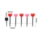 thumbnail image 3 of Luces solares para San Valentín | Guirnalda de luces LED 5 en 1 con forma de corazón | Decoración navideña impermeable para jardín y patio, 3 of 6