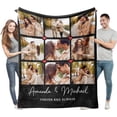 thumbnail image 1 of Couvertures pour Cadeaux de Couples Couverture Personnalisée Photo, 1 of 9