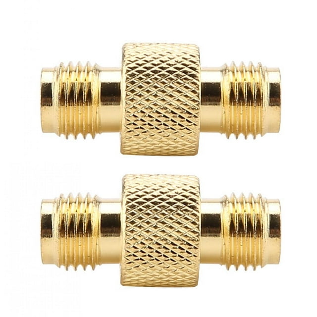 Female To Female Coaxial Adapter, Adapter Stable Performance For Coaxial Cable For Antennas For Work For RF Applications