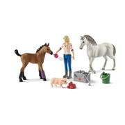 Schleich Farm World Vet Visiting Mare and Foal Toy Playset