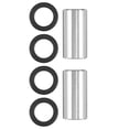 thumbnail image 1 of KAKOWELY 2Pcs Shock Absorber Mounting Bushings Kit For Mountain Bike Rear Shocks Absorber Black Silver, 1 of 8