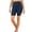 Navy, variant on Swim 365 Women's Plus Size High-Waist No-Slip Swim Bike Short