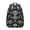 Skeleton and Moon, variant on Skull and Bat Gothic Pattern Backpack for School, Cute School Bag with Adjustable Shoulder Straps and Padded Back, 15.3"x11"x7.1"