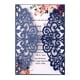 thumbnail image 1 of Invitación hueca para vacaciones, boda, hermosa tarjeta de felicitación de color rojo vino intenso, invitación al baño de la novia, 1 of 5