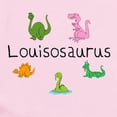 thumbnail image 2 of CafePress - Louisosaurus Infant Bodysuit - Baby Light Bodysuit, Size Newborn - 24 Months, 2 of 4