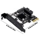 thumbnail image 2 of Tarjeta de expansión PCI Express 3.0 USB 5 Gbps 19 pines/20 pines Panel frontal (media altura), 2 of 9