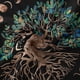 thumbnail image 2 of Tapiz Árbol de la Vida, Tapiz Negro Luna y Sol, Tapiz Psicodélico Mandala Cielo Estrellado, Tapiz Hippie para Dormitorio, 2 of 7