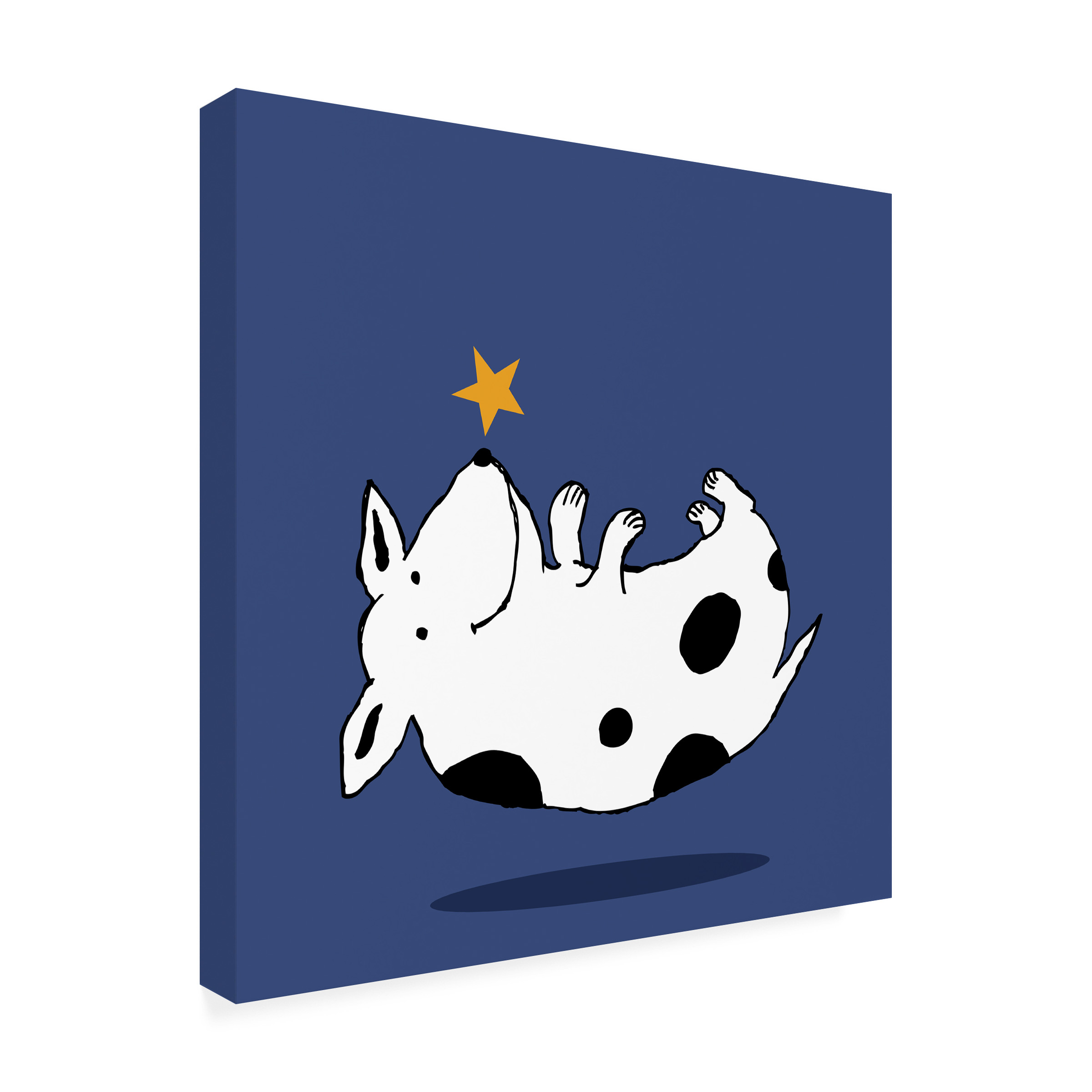 Trademark Fine Art "Star Dog" Canvas Art by Carla Martell