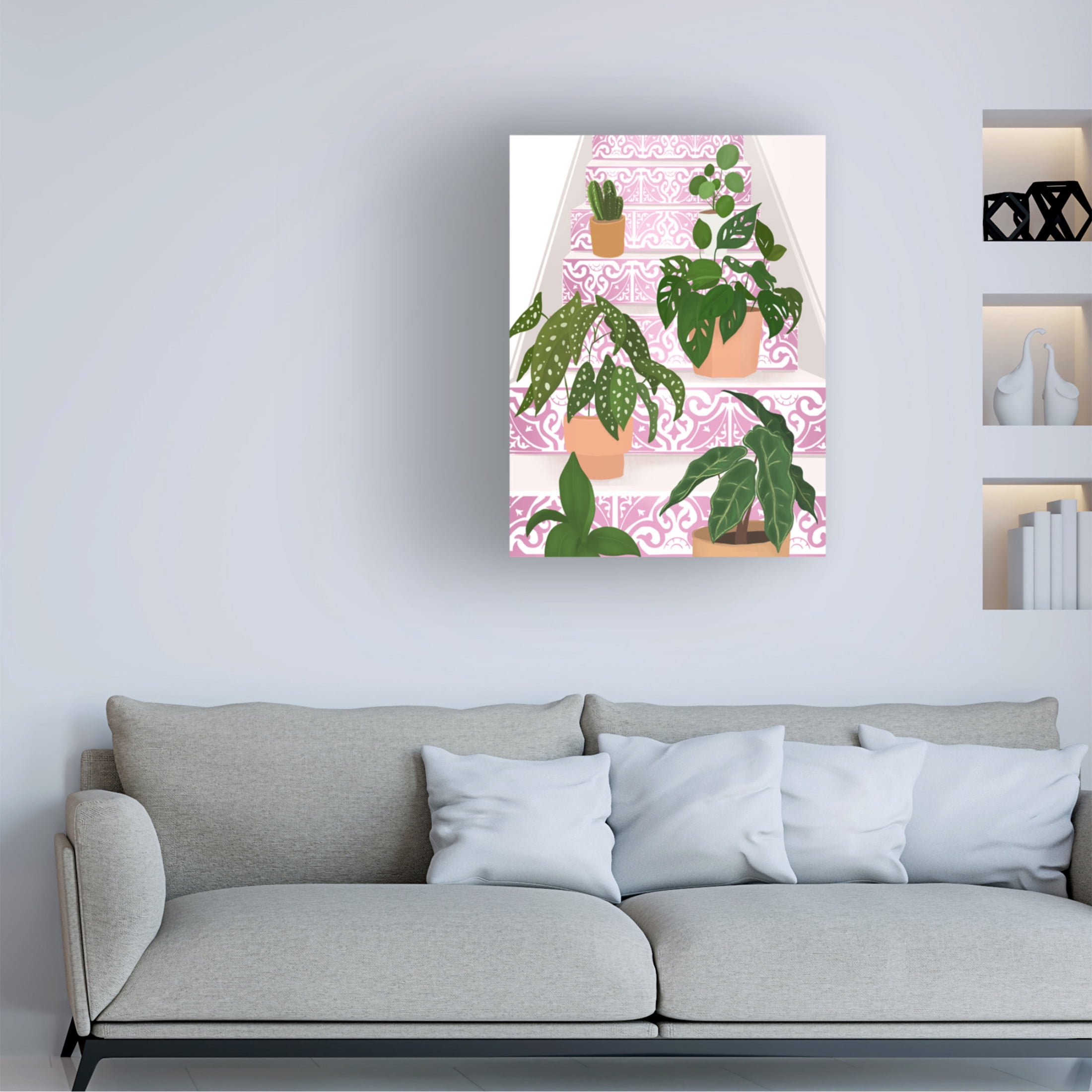 Trademark Fine Art Petra Lizde  Plants Canvas Wall Art