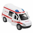 thumbnail image 1 of MODELO DE COCHE DE AMBULANCIA 1:32, Juguete Interactivo de Vehículo Ligero y Con Sonido de Coche de Ambulancia de Aleación para Niños, 1 of 7