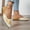 Yellow, variant on KEVCHE Chinese Style Embroidered Chunky Low Heel Shoes for Women, European American Slingback Sandals with Pointed Toe, Soft Sole Flats for Women