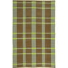 Safavieh Thom Filicia Collection Saddle Lawn Green/Brown Indoor/Outdoor Rug