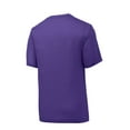 thumbnail image 4 of Sport-Tek Posicharge Competitor Cotton Touch Tee St450 Purple XS, 4 of 4