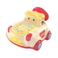 thumbnail image 3 of Teléfono de juguete para bebé, móvil, con habilidades motoras finas, educativo, para niños. Rojo, 3 of 9