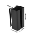 thumbnail image 3 of Ovzne Kitchen Tools Refrigerator Magnetic Paper Drawer Box Bathroom Washcloth Box Kitchen Multifunctional Storage Household Magnetic Paper Towel Box Open Ended Mo On Clearance, 3 of 6