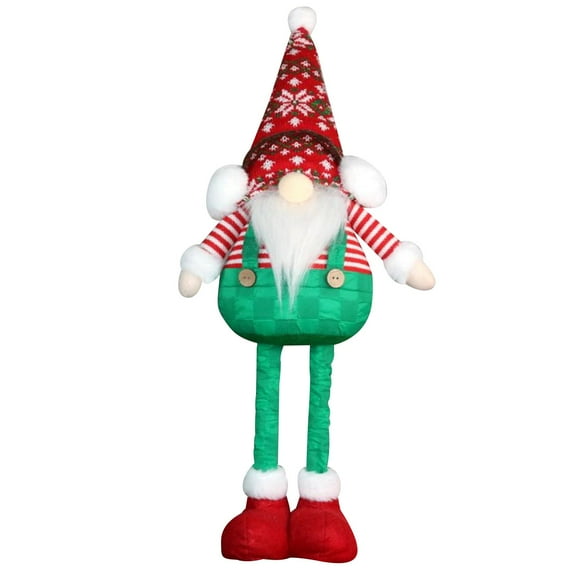 Matoen 23 Inch Large Size Halloween Gnome Decorations, Christmas Handmade Witch Broom Ornaments Swedish Tomte Nordic Plush Elf Doll Nisse Adorable Gnome for Halloween Party Home and Office Decor