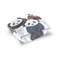 thumbnail image 5 of Pandas Brown Bear Polar Bears Cute Throw Pillow Covers Pillowcases 20 x 20 Inch Home Decor 2 Packs for Bedroom Sofa, 5 of 6