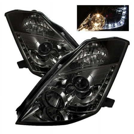 ( Spyder ) Nissan 350Z 03-05 Projector Headlights-Halogen Model Only ( Not Compa