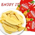 thumbnail image 5 of ONETANG Freeze-Dried Fruit Mango Chips, 10 Pack Single-Serve Pack, Non-GMO, Kosher, No Add Sugar 3.53 oz, 5 of 8