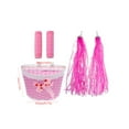 thumbnail image 2 of Childrens Bicycles Front Basket Handlebar Grip Streamer Plastic Bike Handlebar Wicker Basket Decoration for Girl, 2 of 11