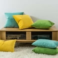 thumbnail image 4 of Apple Green Pillow Covers Set of 2 Soft Decorative Pillow Cases for Couch Bed Sofa Zippered Closure Luxurious Fabric Rich Colors Machine Washable Home Decor, 4 of 7