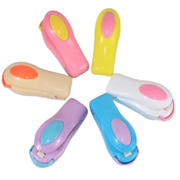 Advancent Sellador de bolsas de alimentos que conserva la frescura con sellador térmico portátil, sellador de bolsas de cocina, no deformable Kits de desorden para acampar