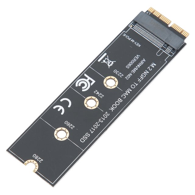 Tarjeta adaptadora PCI NikouMX Adaptador de Tarjeta vertical ABS negro