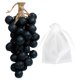 thumbnail image 5 of Jabón de uva en una cuerda con forma de racimo de uvas, de jabón colgante, decoración de regalo, jabones de baño hechos a mano para mujeres y Negro 40 piezas, 5 of 8