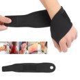 thumbnail image 4 of Wrist Strap Wrap Support Brace, Practical To Use Comfortable To Wear Convenient To Use Breathable Wrist Support Strap  For Friends For Football For Table Tennis Full Black,Black, 4 of 8