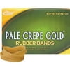 Alliance Rubber 20825 Pale Crepe Gold Rubber Bands - Size #82, Natural, 1 / Box (Quantity)