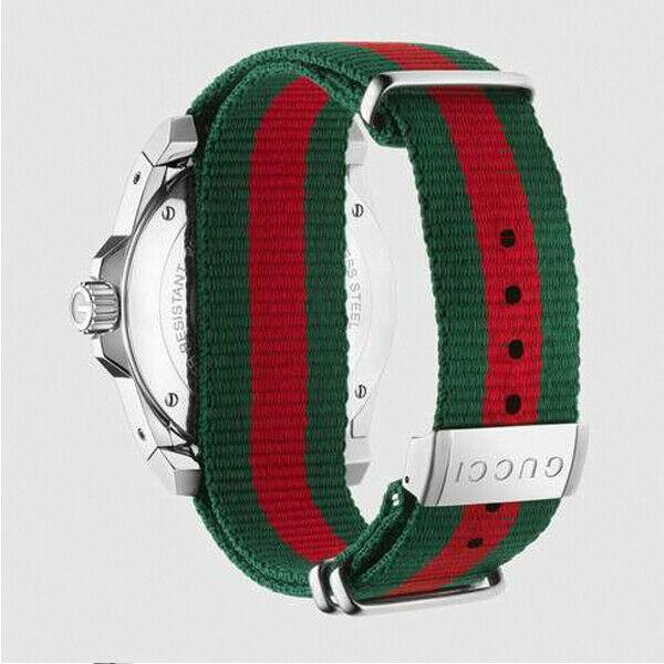Gucci YA136206 Dive 45MM Men's Green 