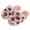 Pink Leopard, variant on Bergman Kelly Women's Fuzzy Faux Fur Slide Slippers, Starlet Collection - Scuff Style (US Company)