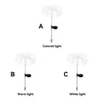 thumbnail image 3 of Inteprter Luz solar a prueba de agua Camino de jardín Patio Patio trasero Calzada Pasarela Calle Césped Carretera Paisaje Decoración Estacas Lámpara Kits de decoración para fiestas Luz blanca Inteprter HA072889-03, 3 of 6