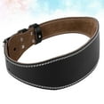 thumbnail image 3 of EeaseMX Cinturón protector de cintura ajustable de piel sintética para levantamiento de pesas y fitness, talla M, 105 cm, 3 of 8