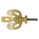 thumbnail image 1 of Herramientas y mejoras para el hogar Dispositivos de seguridad para cerraduras de puertas Cerradura de puerta de viaje de metal resistente Proteja su hogar con esta robusta cerradura de puerta portáti, 1 of 3