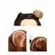 thumbnail image 5 of Messy Bun Hair Piece Clip en garra Extensiones de cabello Natural yeacher  pelucas, 5 of 7