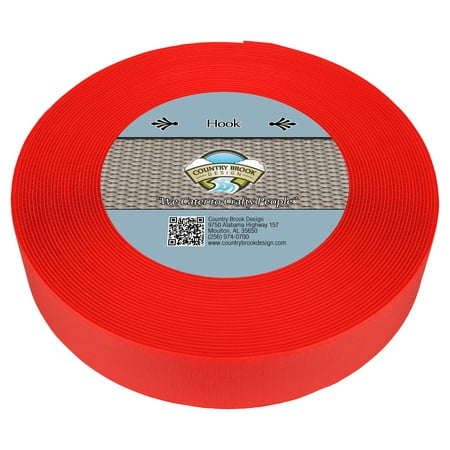 

Country Brook Design® Hot Orange Sew On Hook Only (2 inch 50 yards)