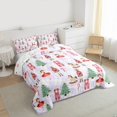 thumbnail image 3 of Manfei Cartoon Nutcracker Soldier Queen Comforter Set,Xute Ballet Girl Bedding Sets,Green Xmas Tree Bedding Comforter Set For Girls,,Microfiber Bedroom Decor Reversible,3 Pieces, 3 of 8