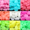 thumbnail image 6 of 100pcs Fish Tank Fluorescent Pebble Garden Parterre Decor Glow Stone Aquarium Ornament Marbles Rocks, 6 of 6