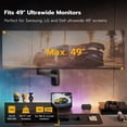 thumbnail image 3 of Soporte de pared ARES WING para monitores ultraanchos de 49 pulgadas, 3 of 8