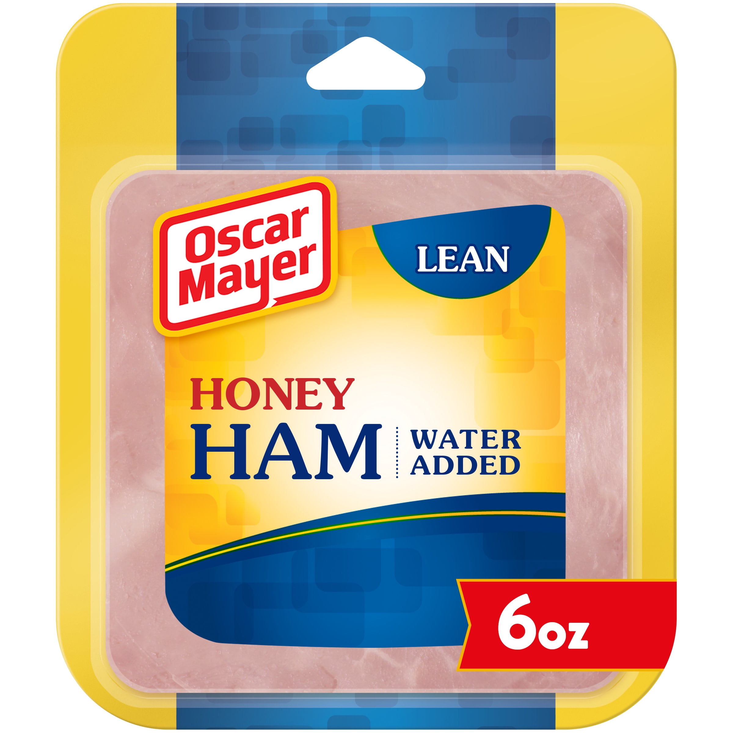 Oscar Mayer Lean Honey Ham Sliced Lunch Meat with Water Added, 6 oz